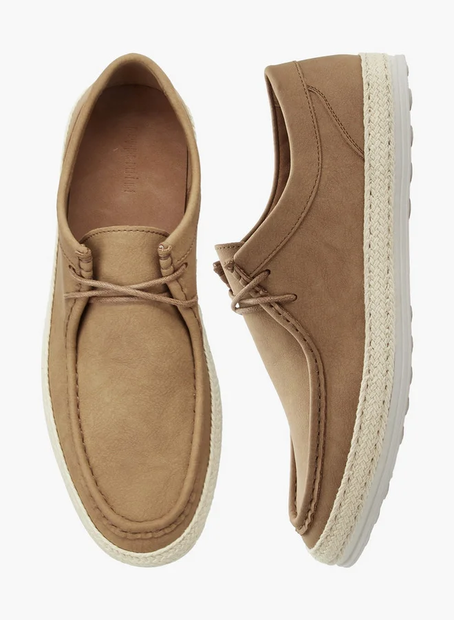 بيبرمنت Men Lace-Up Espadrilles